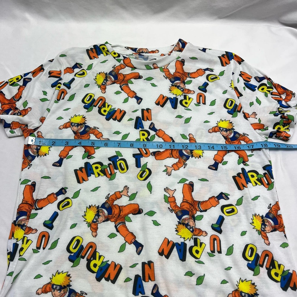 Naruto Masashi Kishimoto VIZ Media Tee Kids Size XXL Size 18/20 Vintage 2002 - Picture 5 of 6
